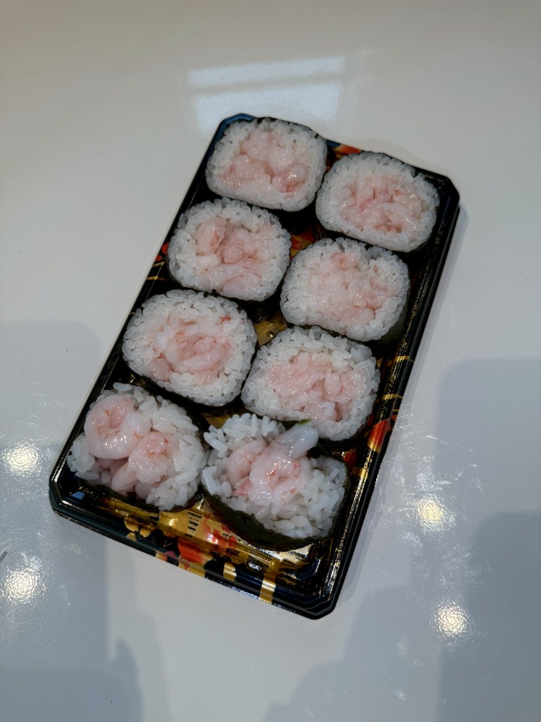 贅沢甘海老太巻き