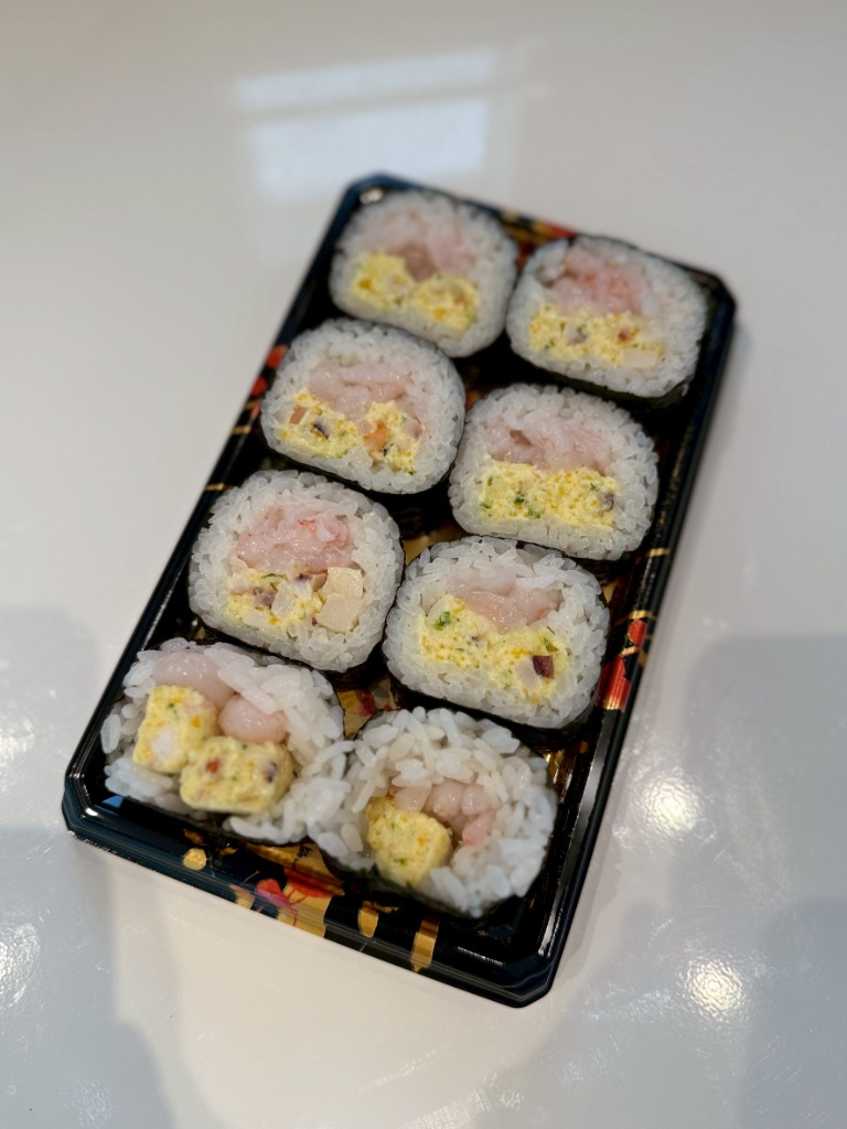 甘海老サラダ巻き